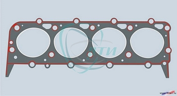 Прокладка головки блока Г-53 (б/асб. с герм.)