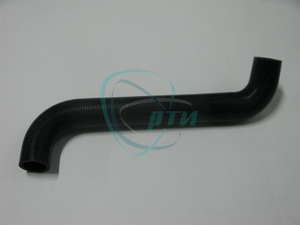 44 Патрубок радиатора подводящий верхний 2101-02 (шланг к медному радиатору)