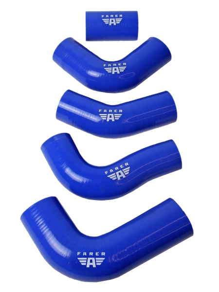 Патрубки радиатора 3302 (406дв.) 5шт. СИЛИКОН