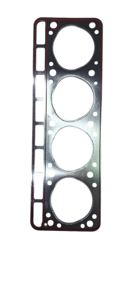 Прокладка головки блока 402 (круглые отверстия) усилена (обложена) металлом под Г-БЦМ