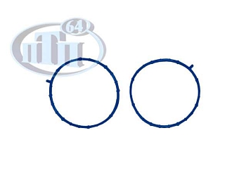 Прокладка дросселя ГАЗель дв.УМЗ-А274 EvoTech (силикон синий)