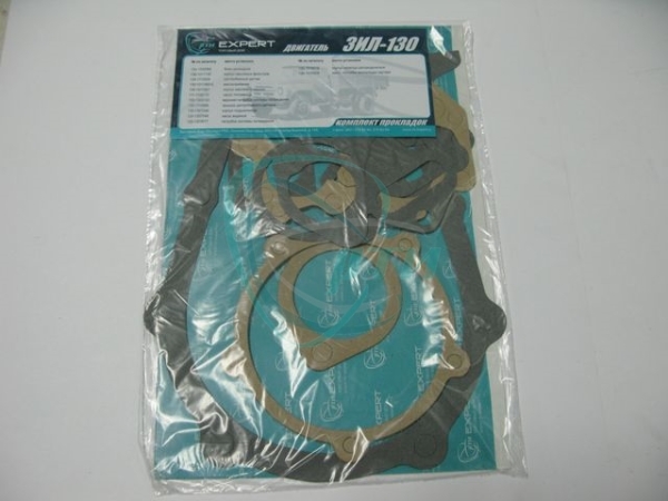 Прокладки двигателя ЗИЛ-130 (15 шт.) картон/паронит комплект