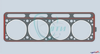Прокладка головки блока УАЗ, ГАЗель дв.4213, 4216 (б/асб с герм.)