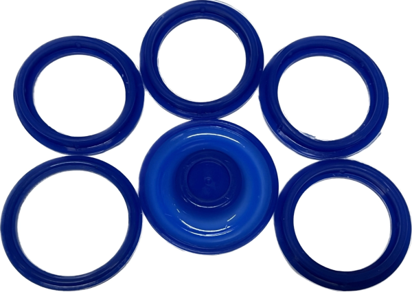 Р/к клапанной крышки дв. 405 Евро-3 (силикон синий, компл 6 шт)