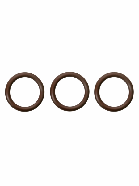 Кольцо фланца трубки отвода масла от ТНВД круглого сечения 3 шт. / КАМАЗ FPM !!!