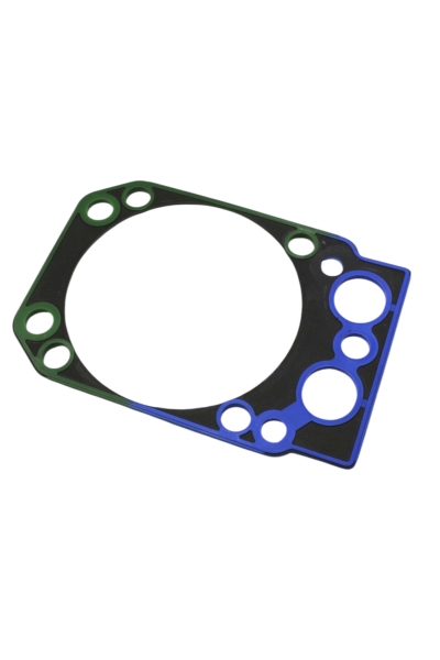 Прокладка головки блока Камаз - Евро с мет. каркасом фторсиликон син.зел.