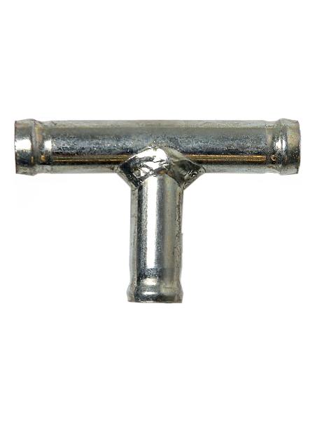 Переходник (тройник) 10мм/10мм металлический