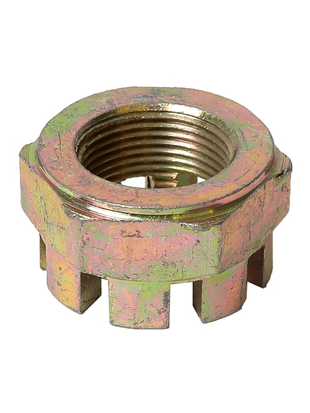 Гайка М24х1,5 ступицы для а/м ГАЗ-53 (корон.)