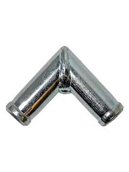Переходник (угольник) 16мм/16мм металлический