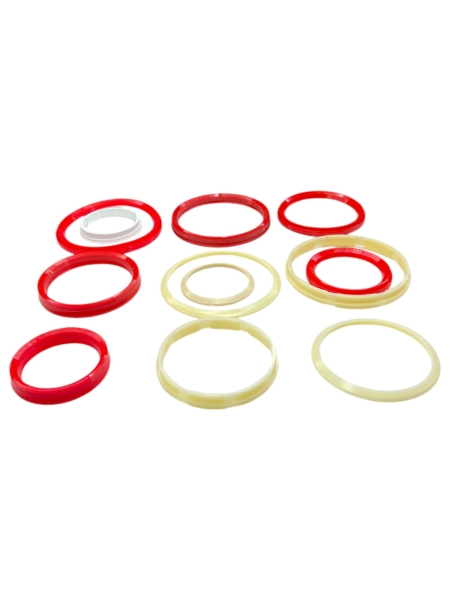 44 Р/к гидроподъемника КамАЗ 45141, 5511, 55111, 5410, 54112 + пласт. + прост. (3-х шток.) красный