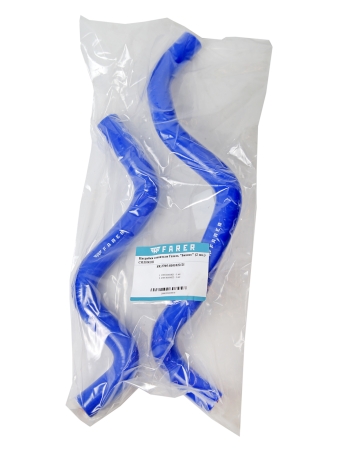 Патрубки отопителя Г-ль "Бизнес" (2 шт.) СИЛИКОН