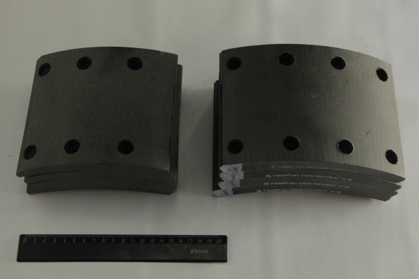 Накладка тормозная КАМАЗ-53215, 65115 после 06.2013 (ремкомплект №2)