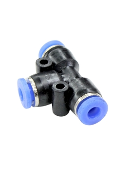 Фитинг тройник Т-образный пластиковый PUT 04 MGF