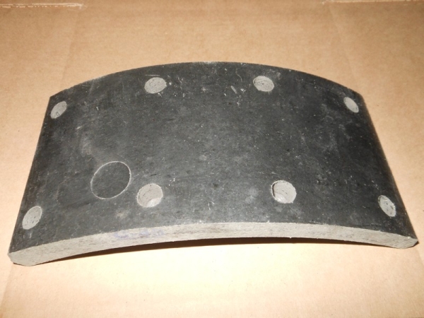 Накладка тормозная ПАЗ-3203, 3204 перед. сверл. (б/асб) с 06.2014