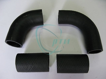 Патрубки радиатора ПАЗ-3205 (к-т 6 шт., с хомутами и герметиком) Премиум